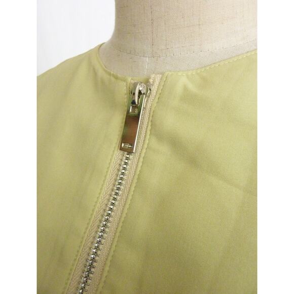 NWT Commense Oversized Boxy Zippered Cargo Vest Pale Green XS - Picture 5 of 7